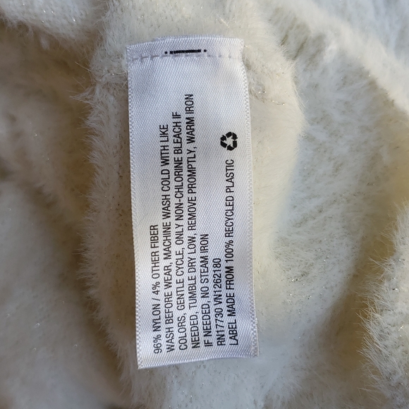 NEW! Cat & Jack Girls' Dressy Shimmer SOFT Button-Up Cardigan - Picture 4 of 4